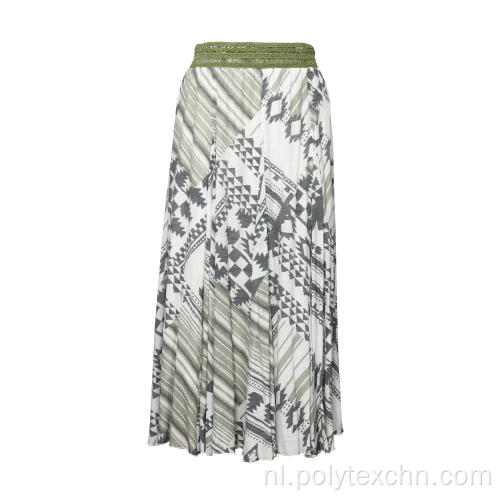 Vrouwelijke Boho Holiday Rayon rok Sun